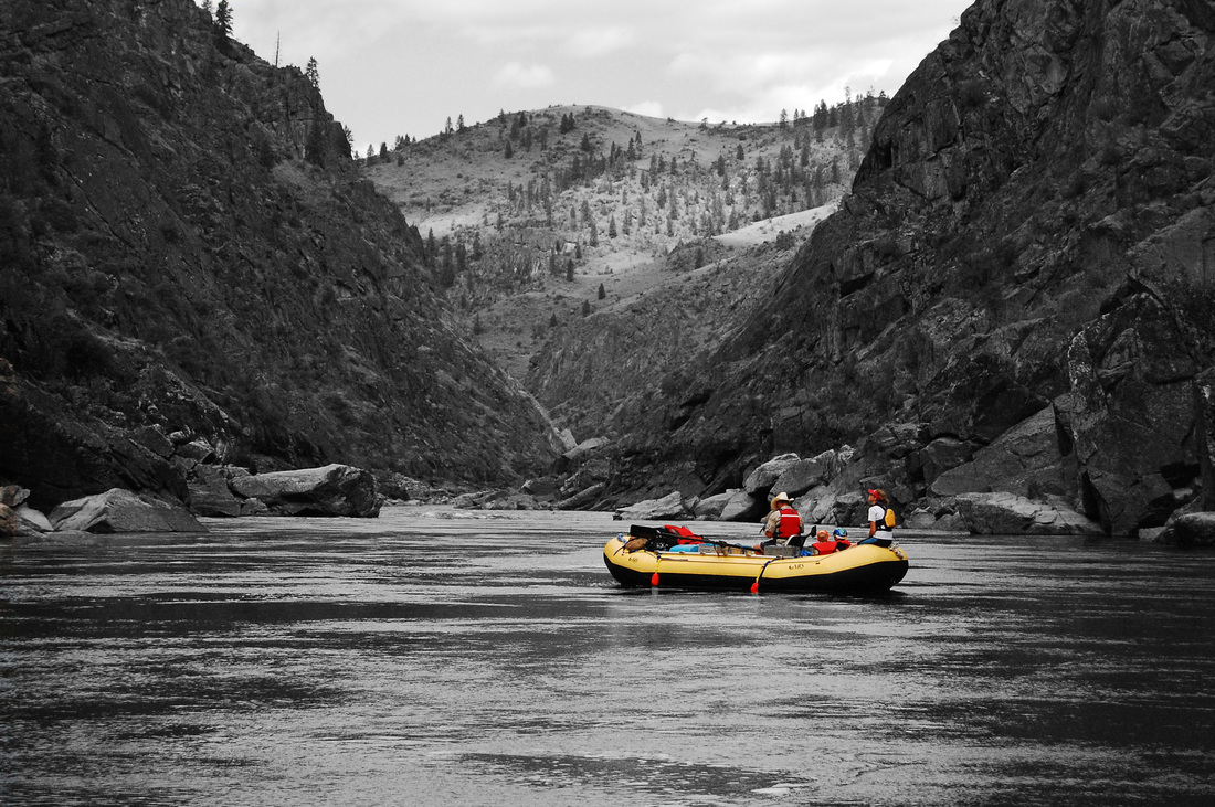 Picture of rafting with kids